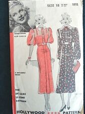 1940s dress patterns for sale  Grass Valley