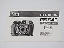 Fujica gs645 professional for sale  BEAULY
