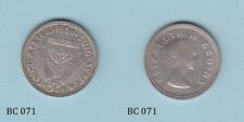 South Africa 3d Threepence 1958 (Elizabeth II) Silver Coin, usado comprar usado  Enviando para Brazil
