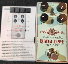 Donner Dumbal Drive Analog Overdrive Guitar Effects Pedal Vivid Series - E197, used for sale  Shipping to South Africa