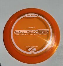 Disco de golfe First Run Discraft Z Crank SS 173g laranja distância driver comprar usado  Enviando para Brazil