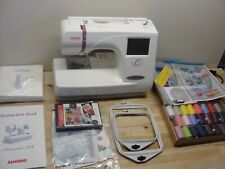 JANOME MEMORY CRAFT 350E COMPUTERIZED EMBROIDERY SEWING MACHINE W/ EXTRAS for sale  Torrington