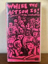 WHERE THE ACTION IS 1997 fita VHS Japão não lançada em DVD, usado comprar usado  Enviando para Brazil