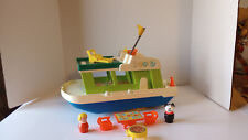 Vintage Fisher Price Play Family Little People  Houseboat #985 and accessories for sale  Shipping to South Africa