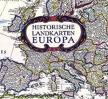 Historische landkarten europa gebraucht kaufen  Berlin