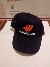 Hankook Tires Black ORANGE Mesh Truckers Strapback Cap/hat VINTAGE for sale  Shipping to South Africa