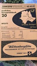 Amtliches telefonbuch 70er gebraucht kaufen  Filderstadt