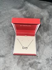Necklace infinity 9ct for sale  BAGILLT
