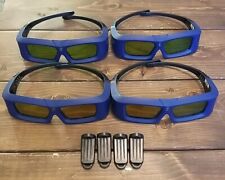 4 - XPAND X102 DLP-Link  3D Glasses Untested. For Parts for sale  Shipping to South Africa