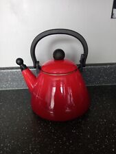 enamel whistling kettle for sale  NUNEATON