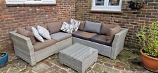 Shaped garden sofa for sale  CATERHAM