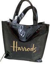 Harrods black pvc for sale  CHELTENHAM