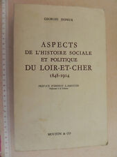 Histoire sociale politique d'occasion  Mont-près-Chambord