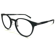 Armações de óculos Flexon EP8006 002 preto Gunmetal cinza redondo 50-20-145 comprar usado  Enviando para Brazil