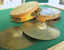 Vintage musical cymbals for sale  EASTBOURNE