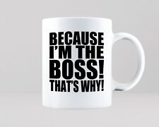 Boss mug coffee for sale  ENFIELD