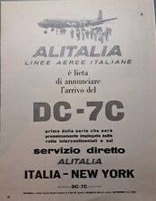 Alitalia rara pubblicità usato  Savona