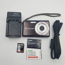 Usado, Câmera Digital Casio EXILIM EX-Z70 7.2MP - Prata. Com carregador, 2 baterias, 2 Gb comprar usado  Enviando para Brazil