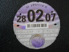 Collectable road tax for sale  PETERBOROUGH