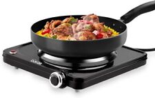 CUKOR Hot Plate, 1500W Portable Electric Stove, Single Electirc Cooktop Burner for sale  Shipping to South Africa