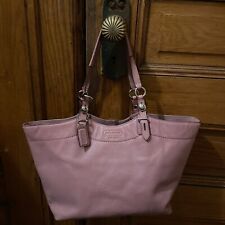 Coach pink leather for sale  Detroit