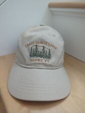 Trapp Family Lodge Stowe Vermont Adult Adjustable Hat Cap for sale  Shipping to South Africa