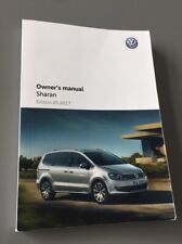 Sharan owners manual for sale  LEICESTER
