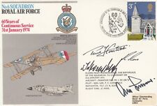 Used, RAF20 6 Sqn Signed by 2 Luftwaffe Pilots General Adolf Galland & another for sale  THETFORD