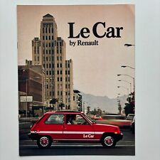 Renault usa brochure d'occasion  Paris-