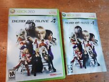 Dead or Alive 4 (Microsoft Xbox 360, 2005) Completo Com Manual, Ex comprar usado  Enviando para Brazil