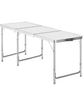 6ft folding trestle table - white for sale  Shipping to South Africa