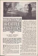 Hunting cattle rustlers for sale  SHREWSBURY