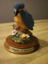 Kingfisher figurine leonardo for sale  DERBY