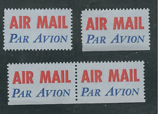 Air mail... avion...4 d'occasion  Expédié en Belgium