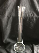 Vintage glass vase for sale  CHARD