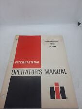 Operators manual international for sale  Harborcreek