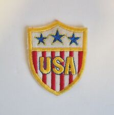 Parche Bordado de Colección NUEVO DE LOTE ANTIGUO EE. UU. Bandera Americana Bandera Estrellas Rayas Hierro Cosido, usado segunda mano  Embacar hacia Argentina