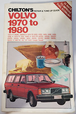 1970-1980 Volvo Chilton's Shop Manual 242 GT 240 Diesel Bertone 262C 1800ES 164E comprar usado  Enviando para Brazil