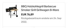 Smoker bbq grill gebraucht kaufen  Reinbek