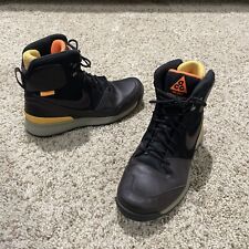 Botas de caminhada Nike ACG Stasis altas #616192-221 marrom/preto/laranja/amarelo masculinas tamanho 8 comprar usado  Enviando para Brazil