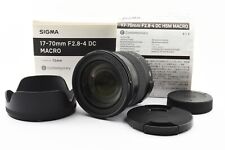 Sigma DC 17-70mm F/2.8-4 OS HSM Macro C Lens w/Box For Nikon MIJ Exc #2080183 na sprzedaż  Wysyłka do Poland