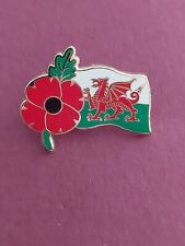 Welsh poppies pin for sale  BRIGHTON