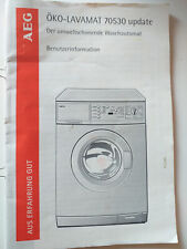 aeg waschmaschine update gebraucht kaufen  Odenkirchen