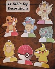 62 peças Pokemon Supplies - Decorações de mesa de favo de mel e pulseiras temáticas tapa  comprar usado  Enviando para Brazil