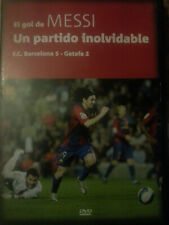 DVD Barça El gol de Messi. Un partido inolvidable Barcelona 5- Getafe 2 comprar usado  Enviando para Brazil