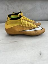 Nike Mercurial Superfly Carbon Yellow Football Cleats Soccer Boots 2014 US11.5  for sale  Shipping to South Africa