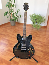 Guitarra eléctrica rara 2004 cuerpo delgado F-Hole jazz/country rock 335 S101 negra como nueva segunda mano  Embacar hacia Mexico