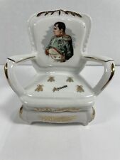 Cadeira caixa de bugigangas porcelana De Luxe França Napoleon Ajaccio detalhes dourados comprar usado  Enviando para Brazil