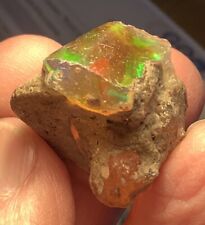 Opala = Cristal colorido bruto 100% natural, extraído na Etiópia, WELO.  68 cts comprar usado  Enviando para Brazil