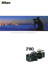 Nikon f80 catalogue d'occasion  Nice-